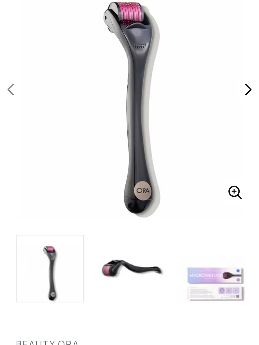 Beauty ORA Microneedle Face Roller - 0.5mm